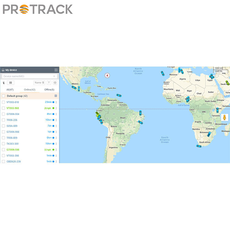 Internetowy system śledzenia GPS IOS i Android