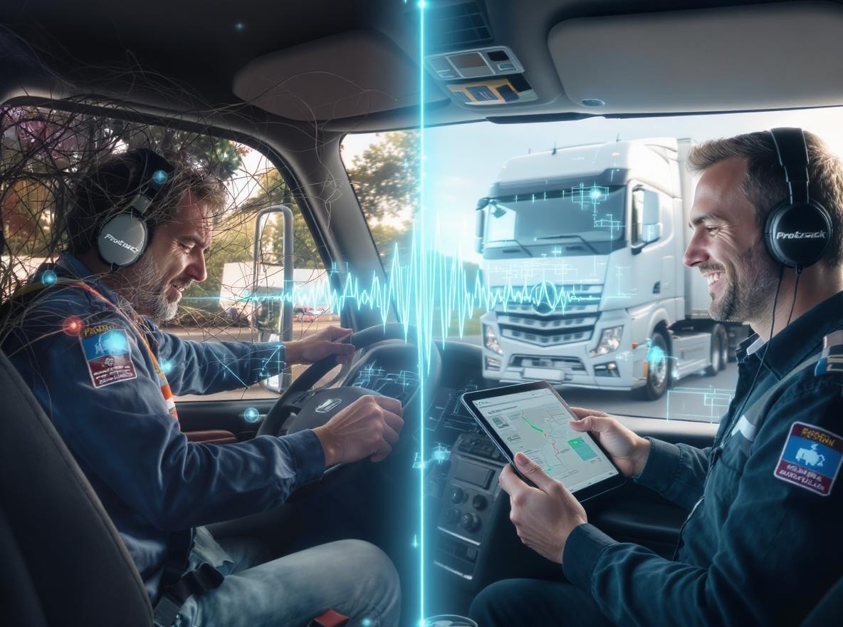 Zwiększenie retencji kierowcy ciężarówki za pomocą technologii śledzenia GPS GPS